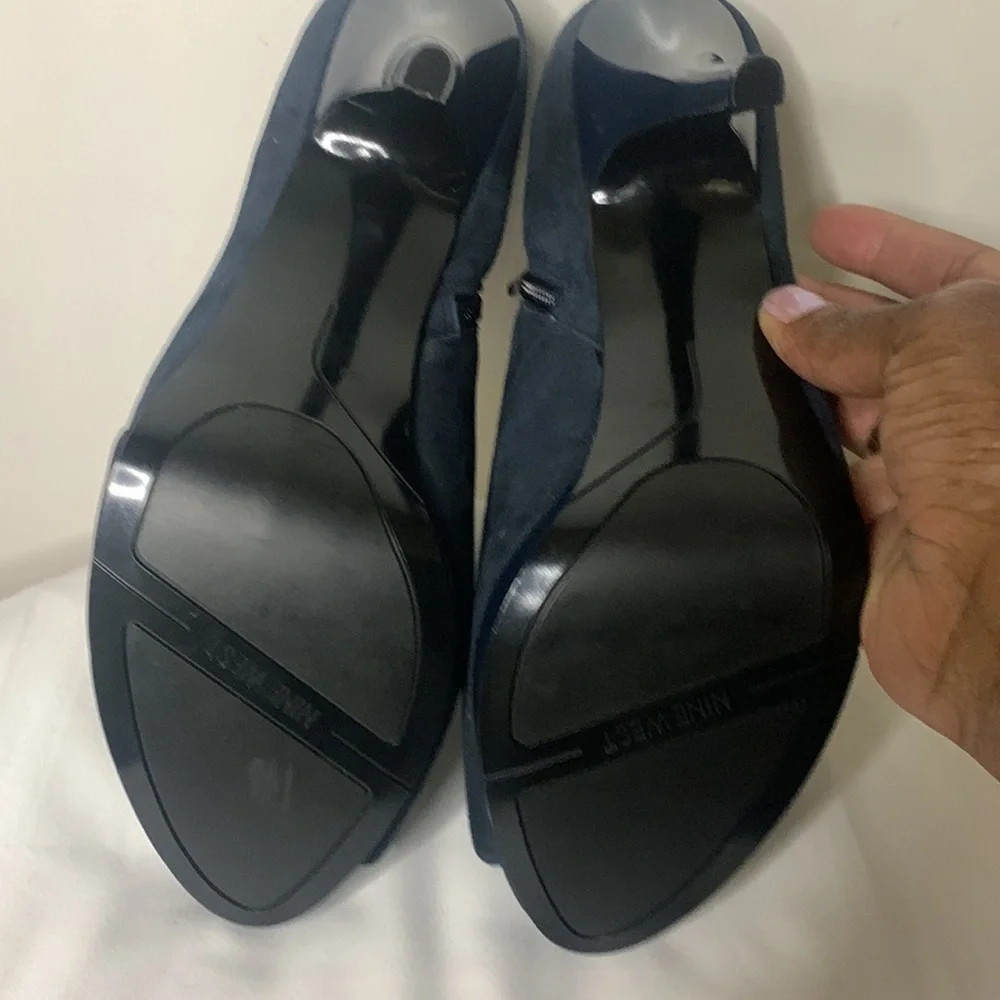Nine West Peep Toe Booties - Picture 4 of 6
